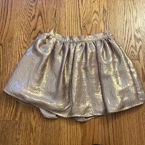 Gold skirt